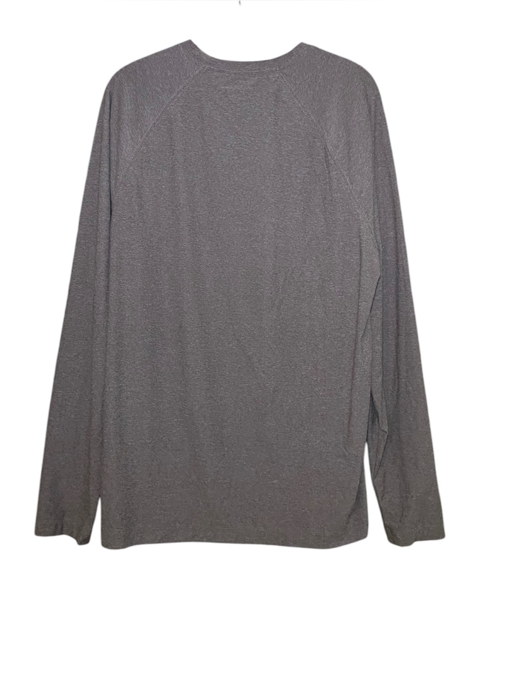 Rhone Reign Long Sleeve Performance Outdoor Sports Shirt Mens M Heather Brown - Picture 3 of 6